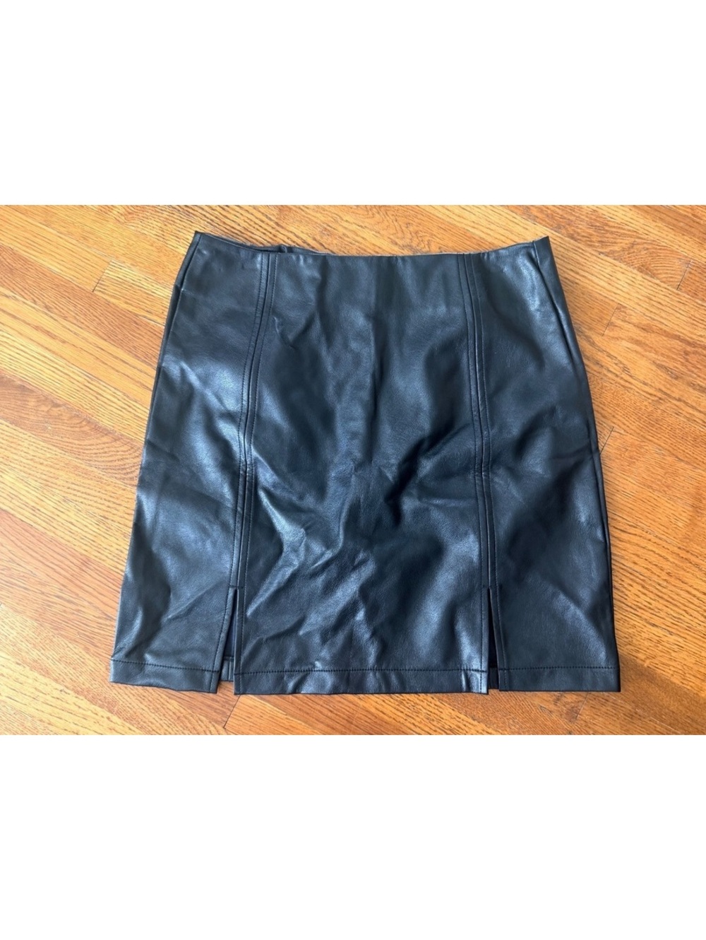 Mangopop pleather skirt